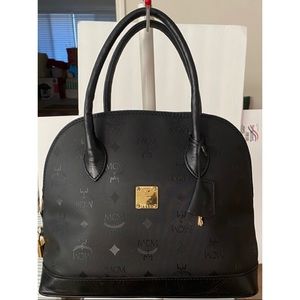 💯Authentic MCM Black Visetos Bag and Padlock Key